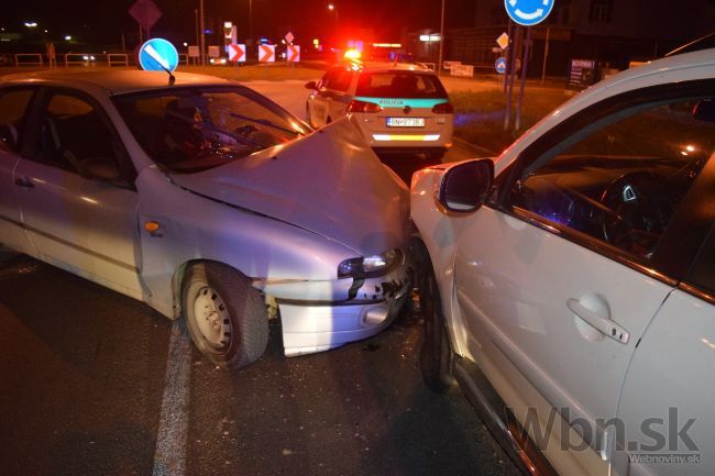 Opitá vodička spôsobila nehodu, mala viac ako tri promile