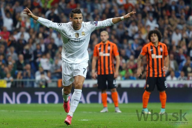 Ronaldo si hetrikom zaokrúhlil skóre, Šachtaru nedal šancu