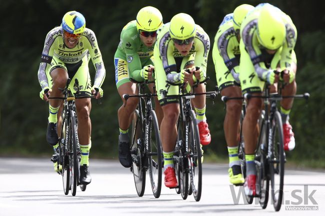 Video: Sagan išiel ako mašina, Tinkoff-Saxo zastavil pád