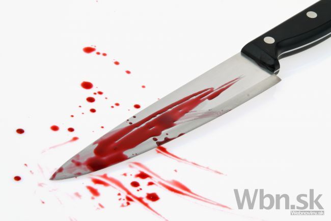 Manželská hádka na chate v Kysaku, žena bodla muža nožom