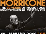 Morriconeho nová filmová hudba je predzvesťou svetového turné