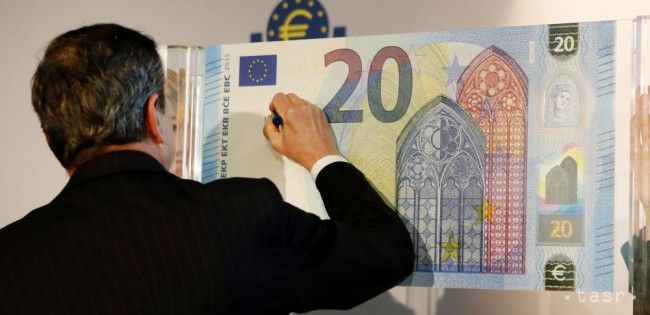 Už o dva mesiace bude v obehu nová 20-eurová bankovka