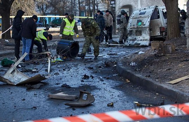 Pred sídlom ukrajinskej tajnej služby explodovala bomba