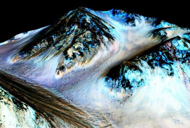 PREVRATNÉ ZISTENIE: Na Marse tečie slaná voda