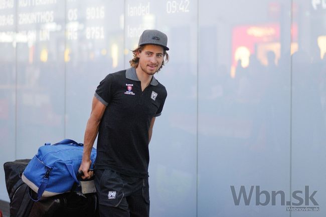 Zlatý Sagan priletel z USA, prekvapili ho zavreté bary