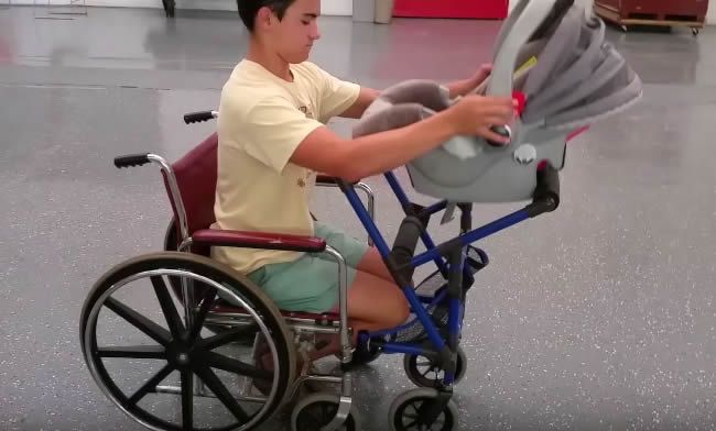 Video: Úžasný vynález pre mamičky na vozíku