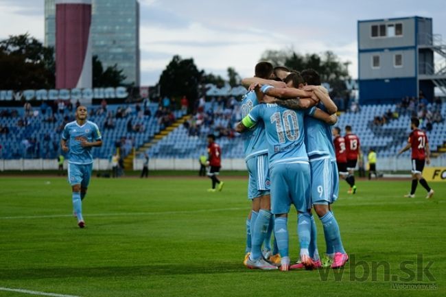 Slovan uspel tretíkrát v rade, Zlaté Moravce odišli bez bodu