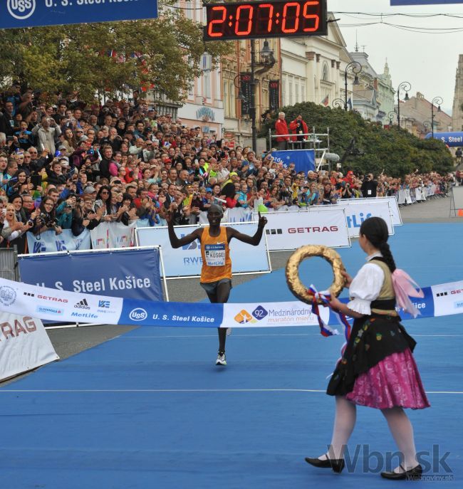 Košický maratón vyhral favorizovaný Keňan Kosgei