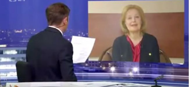 Video: Magda Vášaryová pre ČT vyjadrila svoj názor na utečeneckú krízu