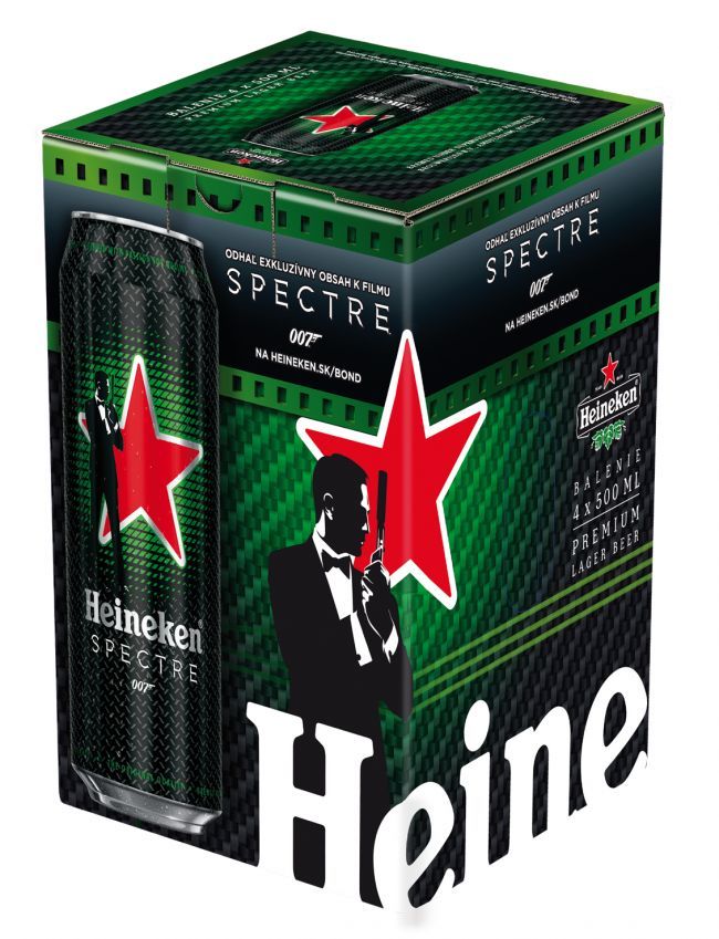 James Bond exkluzívne v kampani pre značku Heineken®