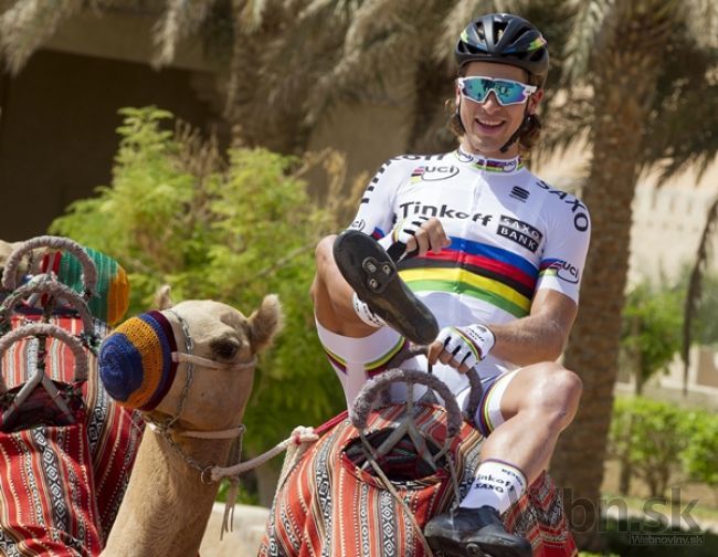 Sagan jazdil v Abú Zabí na okruhu formuly 1, teší sa na pivo