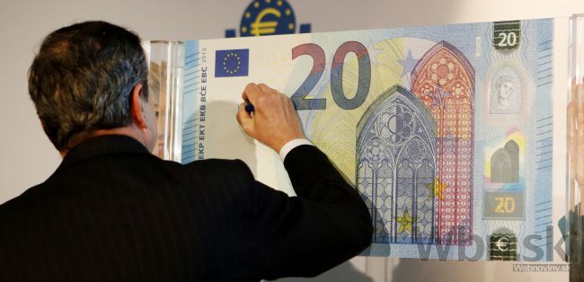 Eurosystém rozpošle letáky o novej eurobankovke