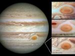 Červená škvrna na Jupiteri sa zmenšila o stovky kilometrov