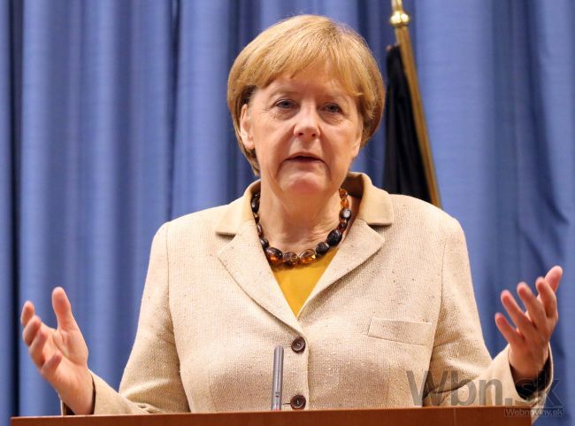 Merkelová vyzvala na ukončenie násilia na Blízkom východe