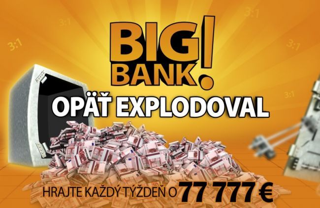 BIG BANK opäť explodoval!