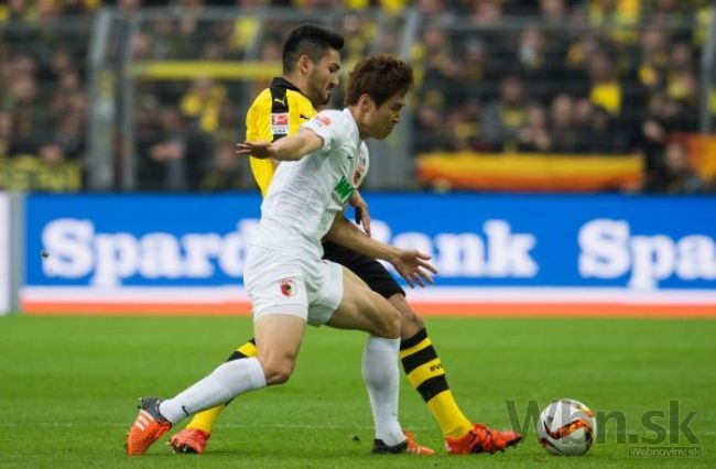 Dortmund deklasoval Augsburg, Aubameyang strelil tri góly