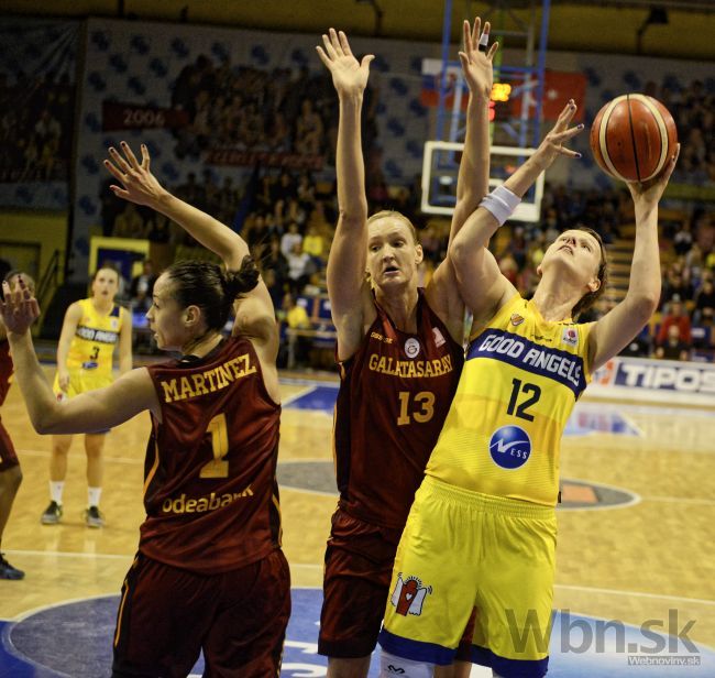 Basketbalistky Good Angels v dráme zdolali Galatasaray