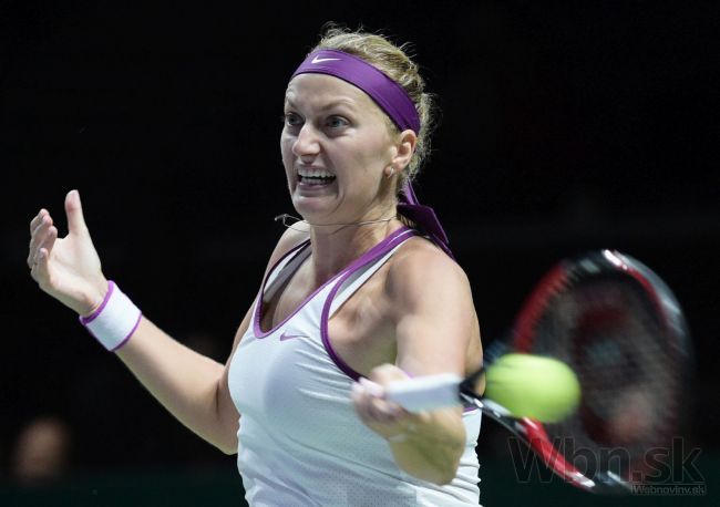 Kvitová je vďaka Šafářovej v semifinále WTA Finals