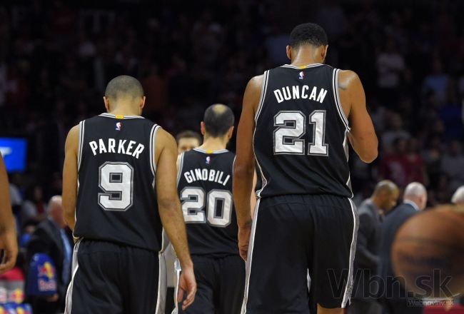 Trio Duncan, Parker, Ginóbili dosiahlo rekord v NBA