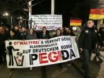 Hnutie Pegida demonštrovalo na výročie 'krištáľovej noci'