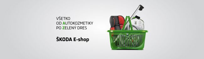 ŠKODA spúšťa na Slovensku značkový  E-shop