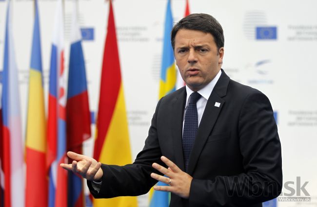 Taliansky premiér Renzi kritizoval nové členské krajiny únie