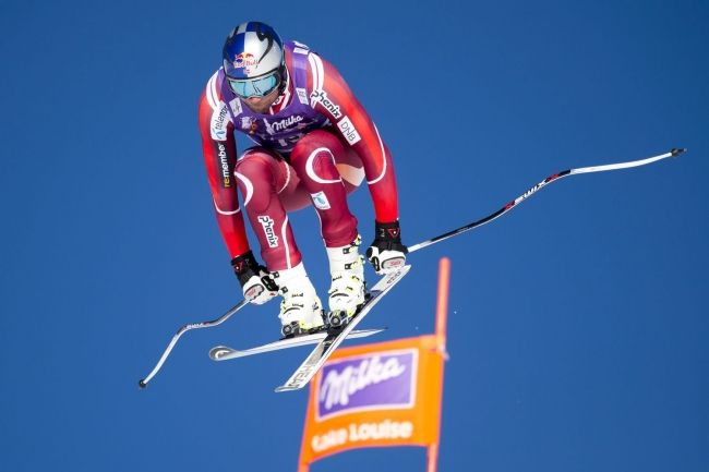 Svindal bol v Lake Louise o stotinu rýchlejší ako Fill