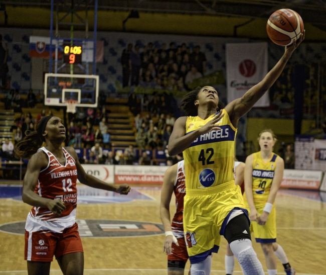 Basketbalistky Good Angels doma v predĺžení prehrali s Lille