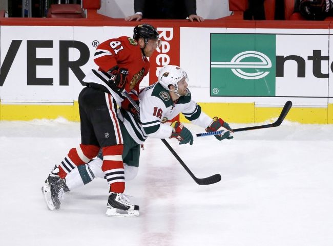 Video: Hossa strieľal i nabíjal, stal sa hviezdou zápasu NHL