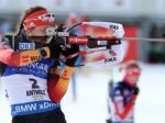 Stíhačky v Hochfilzene vyhrali Dahlmeierová a Fourcade