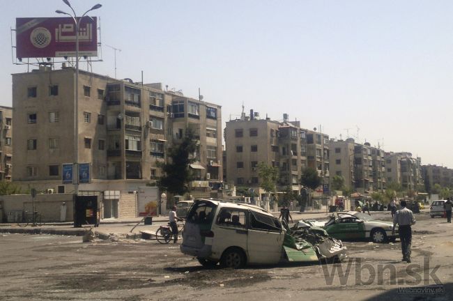 Sýrska armáda obsadila leteckú základňu pri Damasku