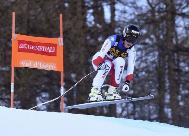 Gutová vo Val d´Isere o jednu stotinku porazila Vonnovú
