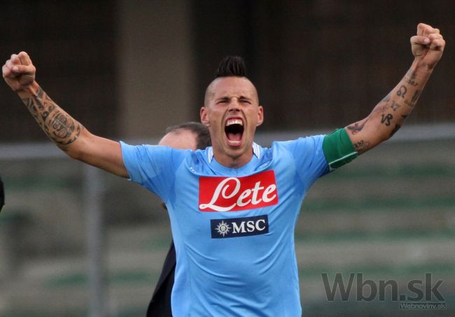 Na Hamšíka začiatkom januára 2016 čaká 300. zápas v Serie A