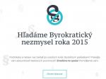 Podnikatelia vyhodnotili anketu Byrokratický nezmysel roka 2015