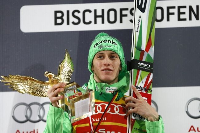 Peter Prevc sa stal celkovým víťazom Turné štyroch mostíkov