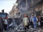 Video: Pri útoku na výcvikové centrum polície v Líbyi zomrelo vyše 65 ľudí