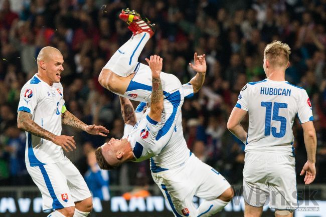 Slovensko má v rebríčku FIFA rovnaký počet bodov ako Česko