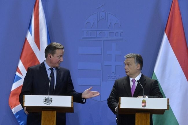 Cameron: Británia a Maďarsko majú spoločný pohľad na Európu