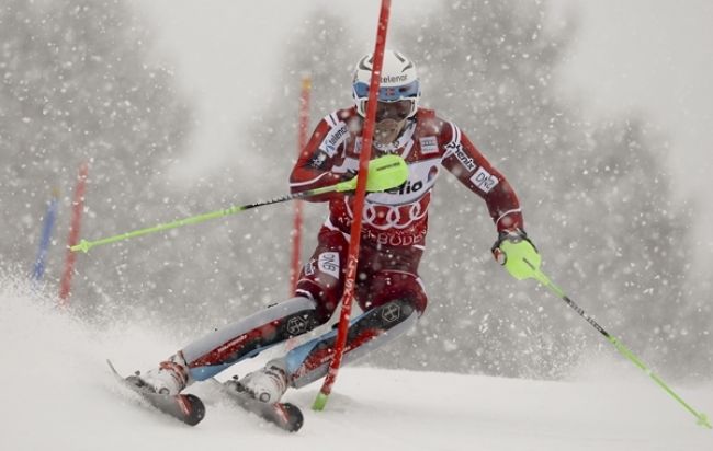 Kristoffersen v slalome tretíkrát v sezóne zdolal Hirschera
