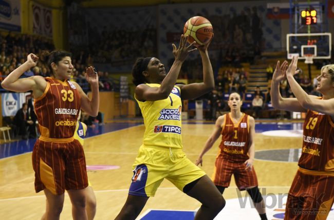 Galatasaray Istanbul bol nad sily košických basketbalistiek