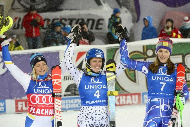 Slovenky si podmanili Flachau: Velez-Zuzulová víťazkou, Vlhová tretia