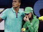 Video: Rytier Tsonga ratoval dehydrovanú podávačku lôpt
