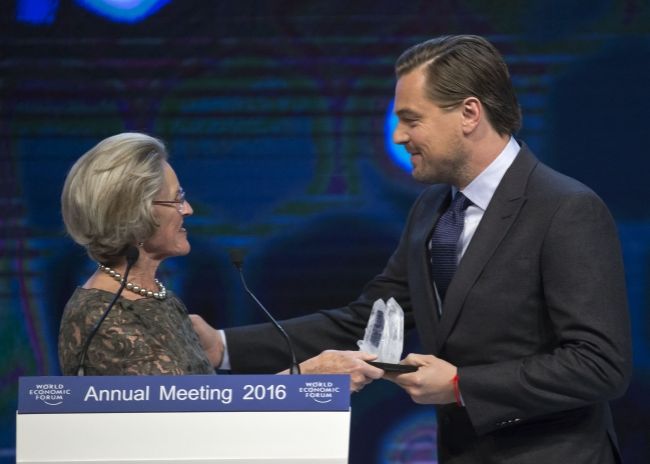 Leonarda DiCapria ocenili za boj proti klimatickým zmenám