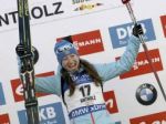 Biatlonistka Podčufarovová vybojovala prvý triumf