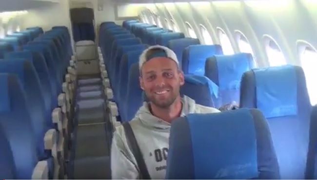 VIDEO: Slovák bol jediným cestujúcim v prázdnom lietadle na exotický ostrov
