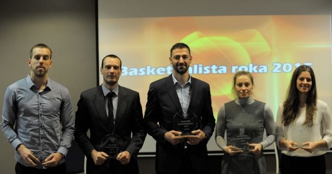 Rančík a Žirková sa stali slovenskými basketbalistami roka