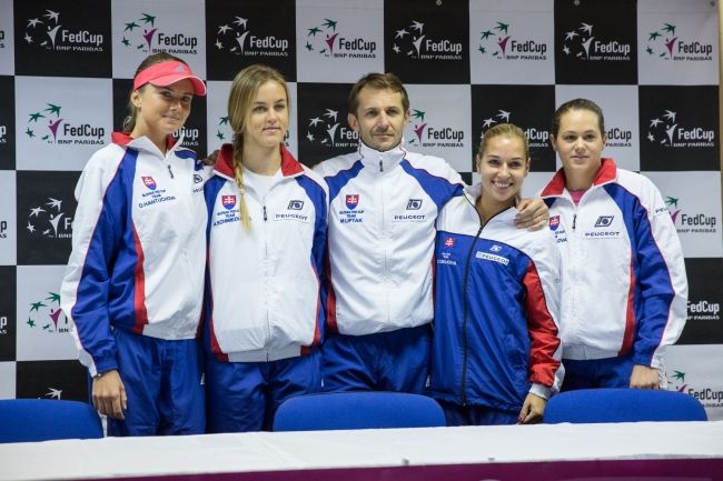 Vyžrebovali program fedcupového duelu Slovensko - Austrália