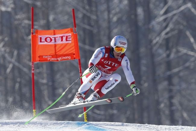 Janka nečakane vyhral v Čongsone, Žampa super G nedokončil