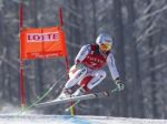 Janka nečakane vyhral v Čongsone, Žampa super G nedokončil