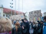Demonštranti v Bratislave podporili štrajk učiteľov
